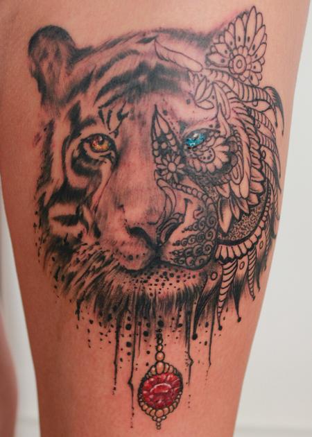 Tattoos - M's Tiger - 121920